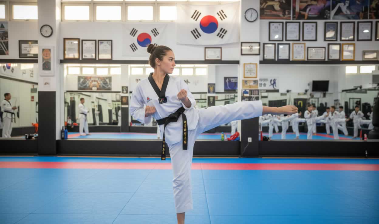 Taekwondo acción